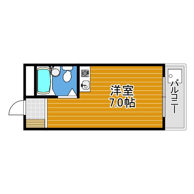 ウィズテリア蔵之内の間取り