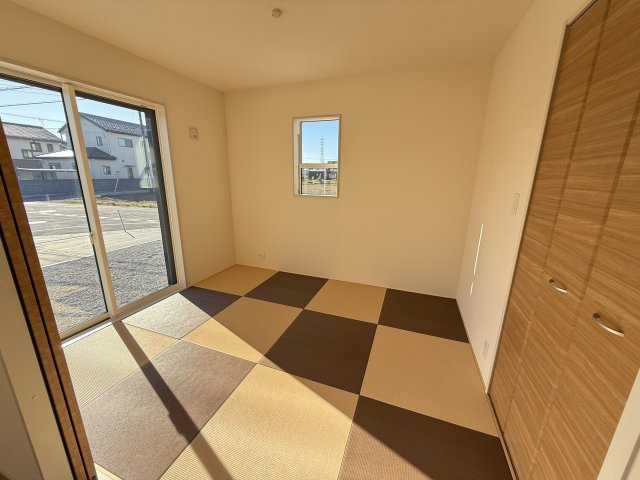 ブルーミングガーデン前橋市江田町　１号棟　のバルコニー|南面ワイドバルコニーがあります