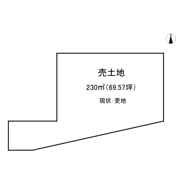 本郷1丁目の土地図