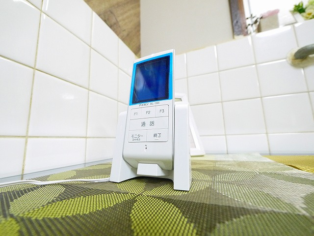 生駒市中菜畑2-1032-7貸家のセキュリティ|インターホンです