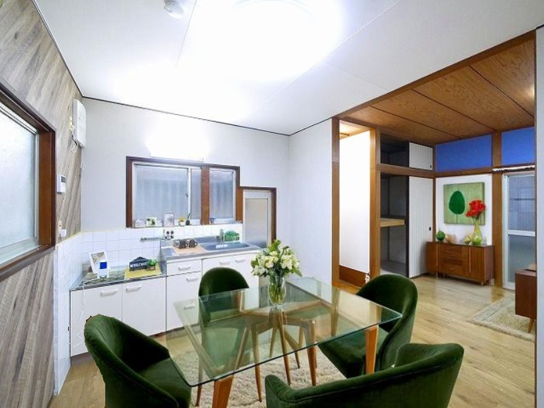 生駒市中菜畑2-1032-7貸家の居間・リビング|CGで家具等を配置したもので家具等は含まれません