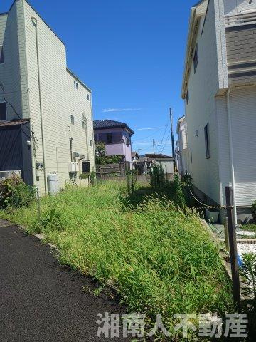 平塚市纒　売地の外観|建築条件付き土地ではございません