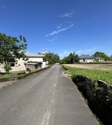 【前面道路含む現地写真】 | 都城市安久町　300万円