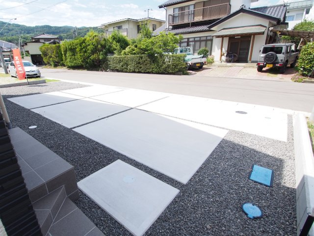 【駐車場】 | Erde　伊達郡桑折町３期　１号棟 | ★内覧予約で新米４kg★