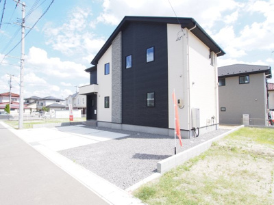 【外観】 | Erde　伊達郡桑折町３期　１号棟 | ★内覧予約で新米４kg★