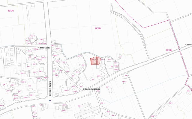 【土地図】 | 都城市安久町　280万円