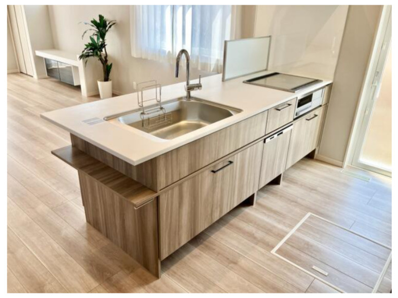 新築戸建・建売　郡山市富久山町福原　スマート・ワン シティ　全4棟のキッチン