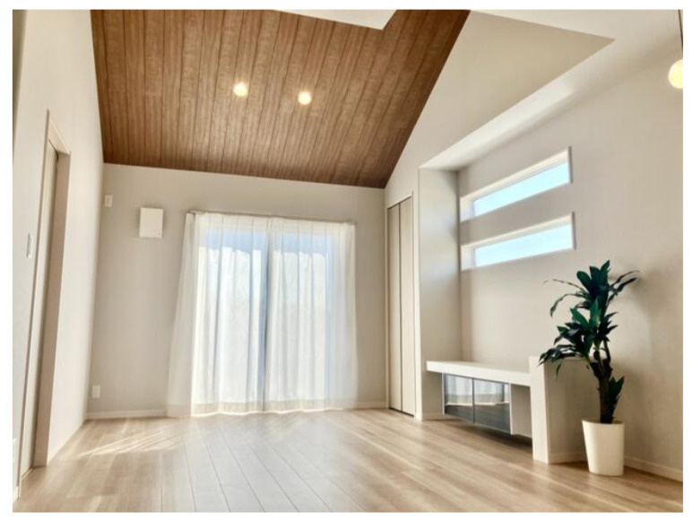 新築戸建・建売　郡山市富久山町福原　スマート・ワン シティ　全4棟の居間・リビング