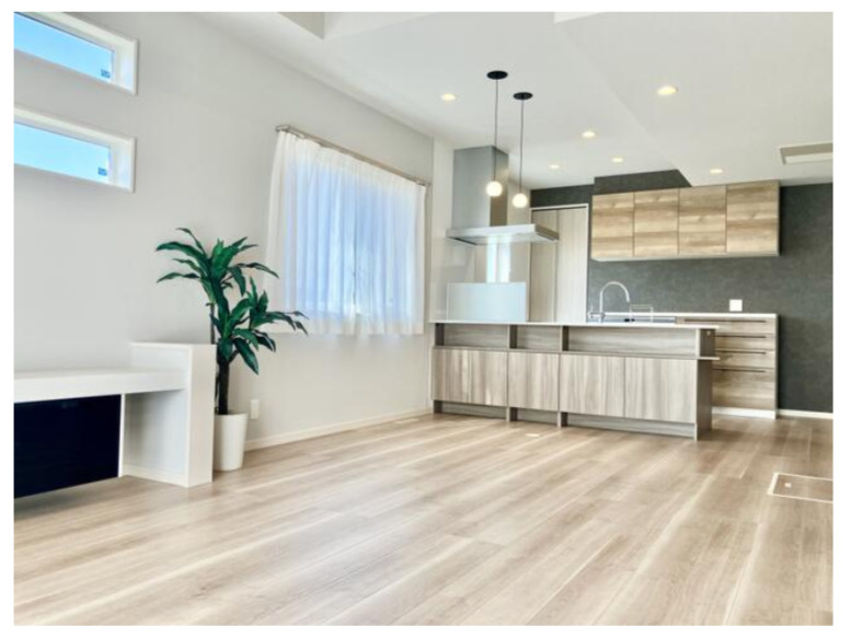 新築戸建・建売　郡山市富久山町福原　スマート・ワン シティ　全4棟の居間・リビング