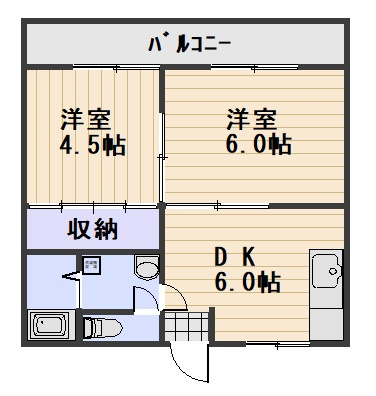 サンロイヤル豊成の間取り