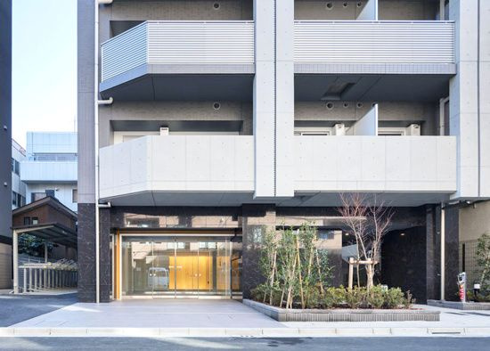 REALIZE浅草Ⅲのエントランス