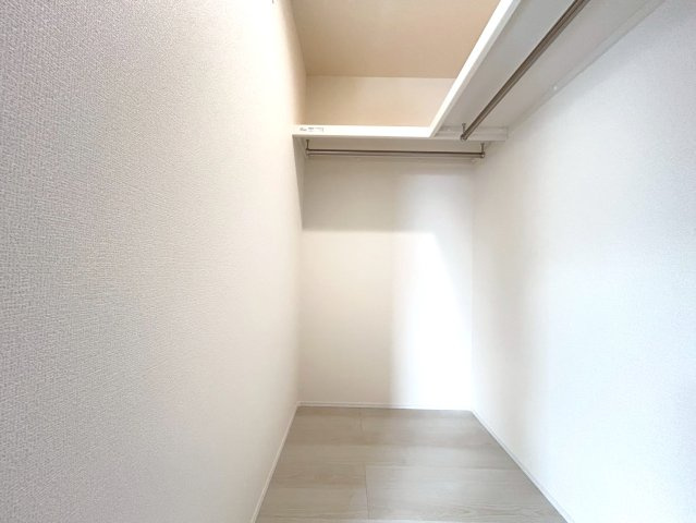 リーブルガーデン　一宮市大赤見（赤見小学校西）　全3区画分譲の収納|ウォークインクローゼット