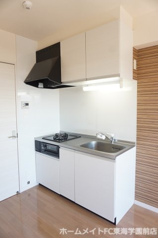 熊本市中央区世安１丁目の賃貸マンションのキッチン