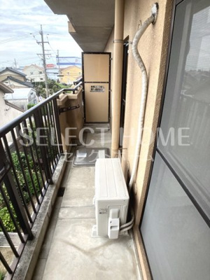 【バルコニー】 | サンハイム夢来 | 同型タイプ陽当たり良好なバルコニーです