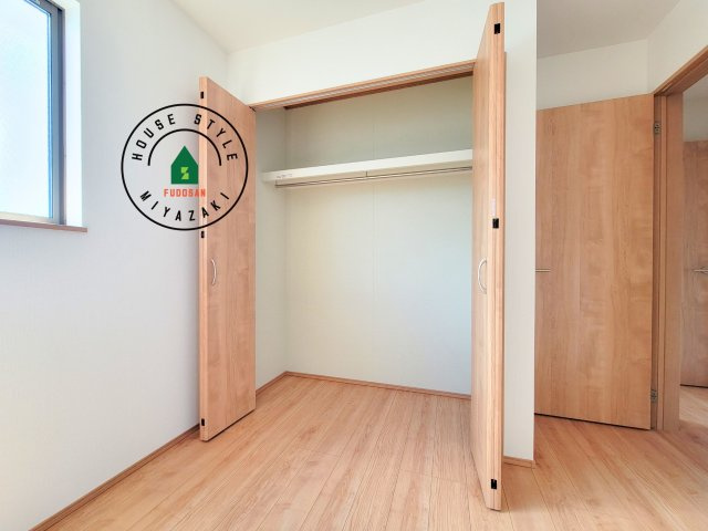 宮崎市本郷南方第1-1棟（1号棟）の収納|収納には困りません。