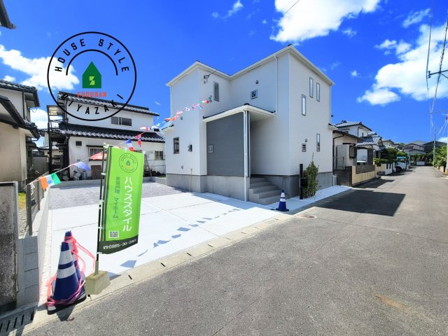 宮崎市本郷南方第1-1棟（1号棟）の前面道路含む現地写真|見学の時間などお気軽にお問い合わせ下さい。