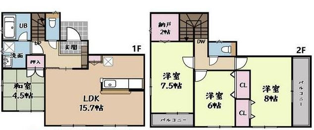 【間取り】 | 保原町字久保 | ★内覧予約でブランド米2kg★