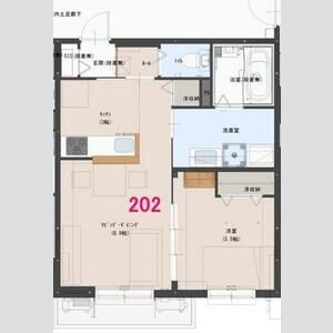 ラポールの間取り