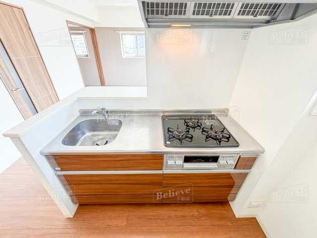 グランシャリオ諏訪野のキッチン|使い勝手の良いカウンターキッチンです♪