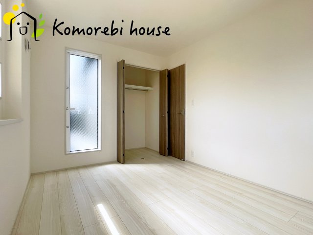 上尾市久保　新築一戸建て　ブルーミングガーデン　01の洋室|使い勝手のいい洋室です