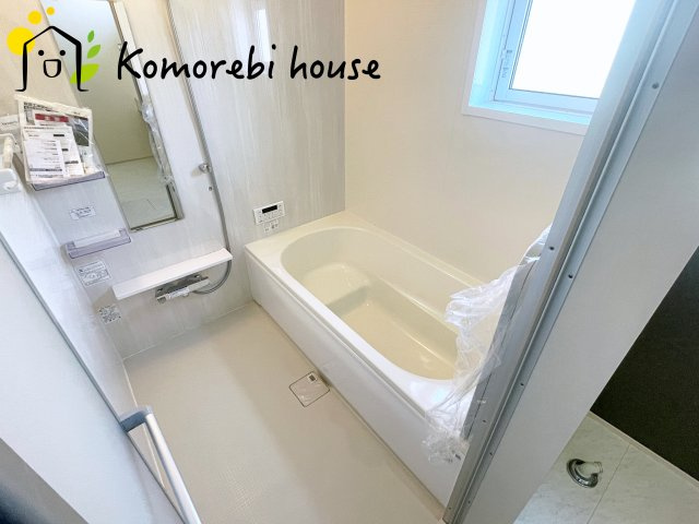 上尾市久保　新築一戸建て　ブルーミングガーデン　01の浴室|お風呂で日々の疲れを落としましょう