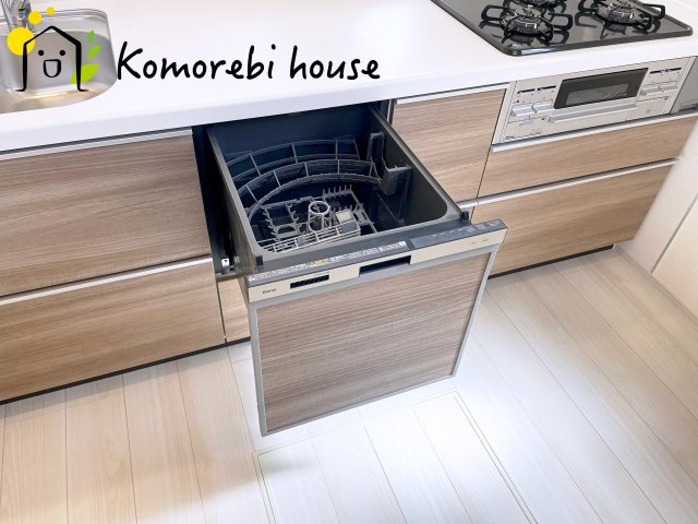 上尾市久保　新築一戸建て　ブルーミングガーデン　01のキッチン|きれいなキッチンです