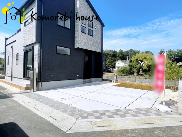 上尾市久保　新築一戸建て　ブルーミングガーデン　01の駐車場|カースペースがあります