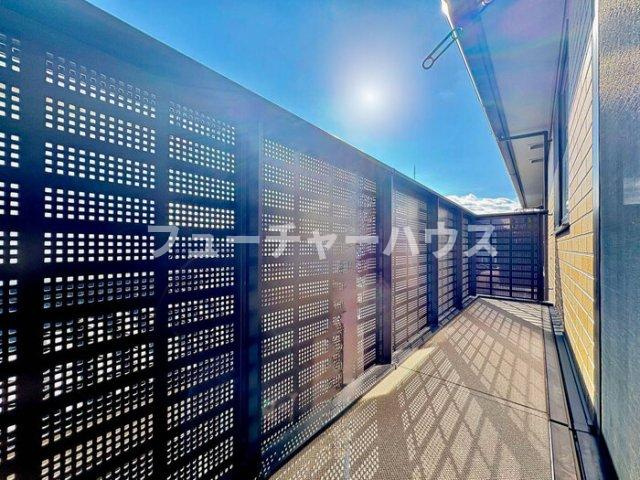 アジュール大成町のバルコニー