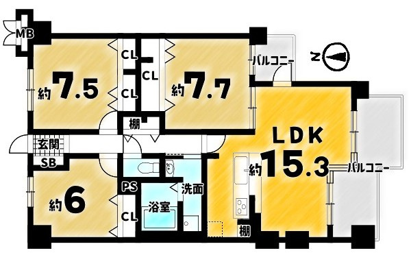 サンシティ桂坂参番館