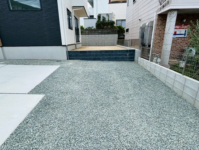 ケイアイグレイス／中央区/黒髪1期／１号棟の庭|黒髪4丁目に完成致しました！外観・内装・設備等をご確認下さい。内覧は即日可能です！