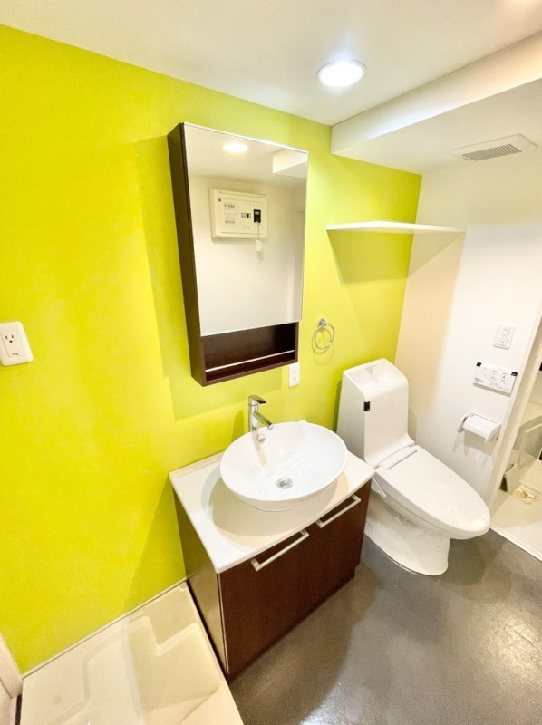 サンエイブリッジⅠの洗面所