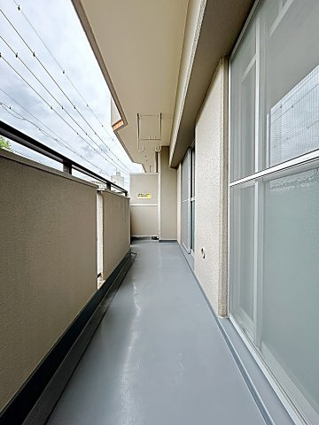 ハイツ白山のバルコニー|バルコニー付きです