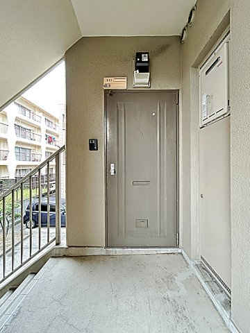 ハイツ白山の玄関|シンプルで使いやすい玄関です