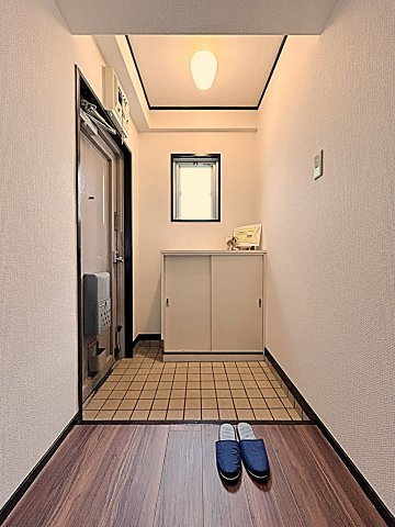 ハイツ白山の玄関|シンプルで使いやすい玄関です