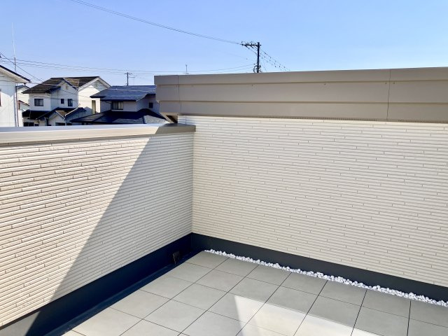新築戸建・建売　郡山市富久山町福原　スマート・ワン シティ　全4棟のバルコニー