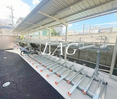 【その他共用部分】 | サンウッドテラス東京尾久 | 駐輪場です。