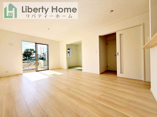結城市結城第40　新築戸建　１号棟の居間・リビング