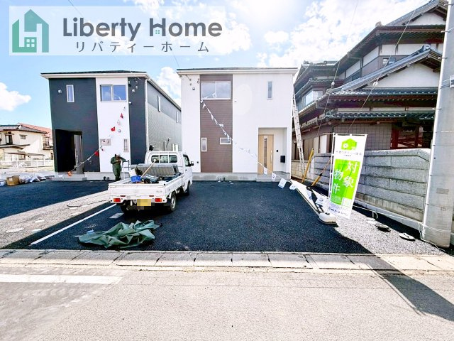 結城市結城第40　新築戸建　１号棟の駐車場