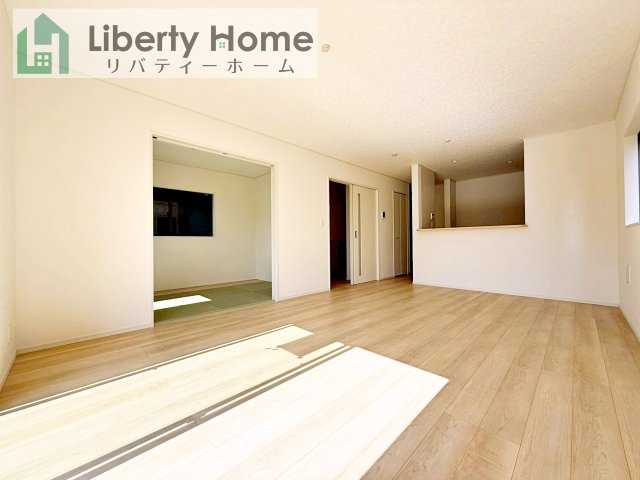 結城市結城第40　新築戸建　１号棟の居間・リビング