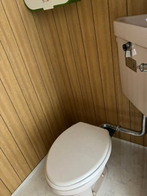 【トイレ】 | コーポ永井 | 写真はイメージです。