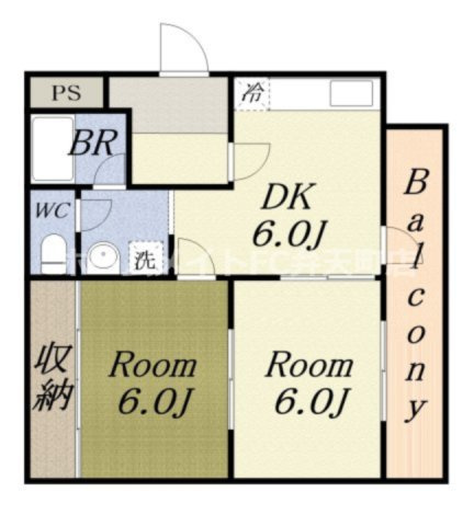 【間取り】 | グランドパレス正晃