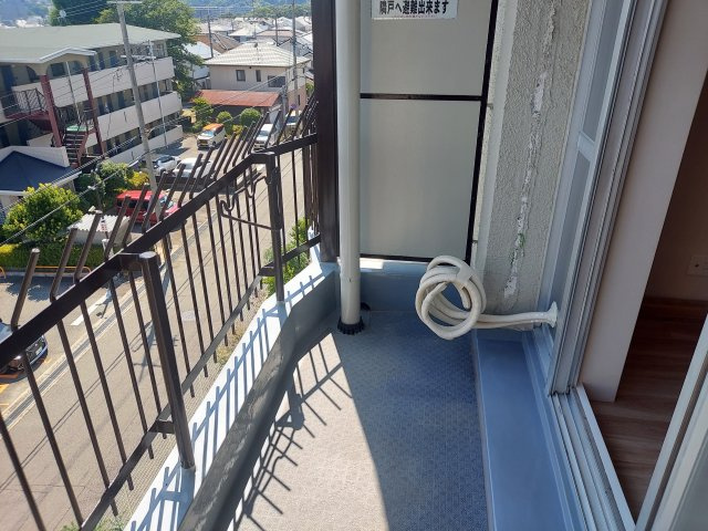 宝塚御殿山マンションのバルコニー