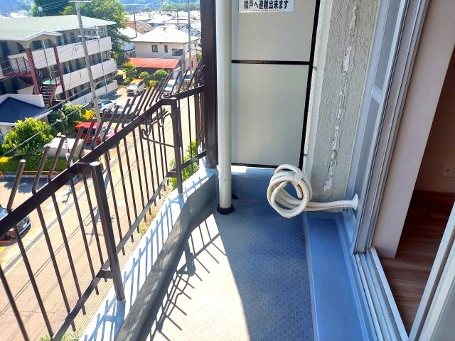 宝塚御殿山マンションのバルコニー