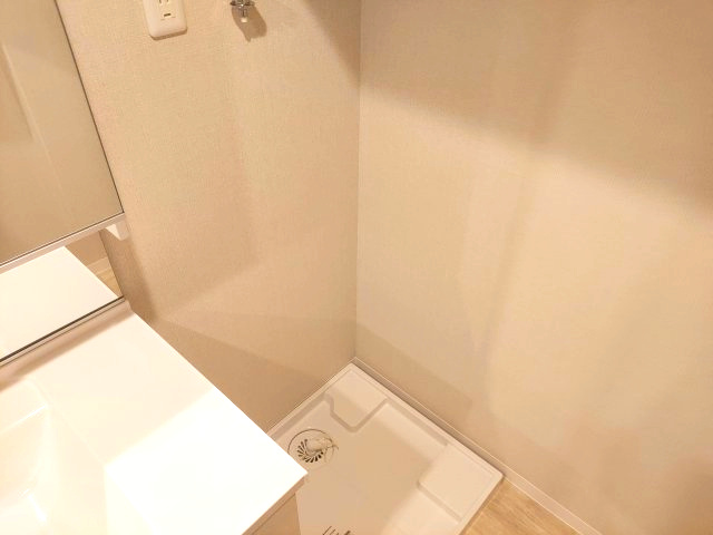 宝塚御殿山マンションの洗面所|洗濯機置場
