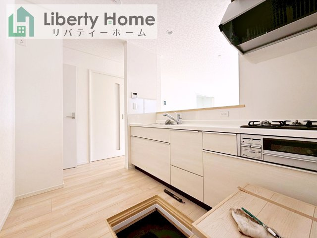 結城市結城第40　新築戸建　2号棟のキッチン