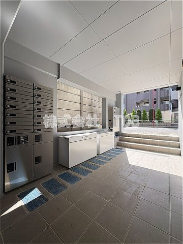 【その他共用部分】 | Flat K KASUYA | メールBOX　宅配BOX　ゴミ捨て場　防犯カメラ