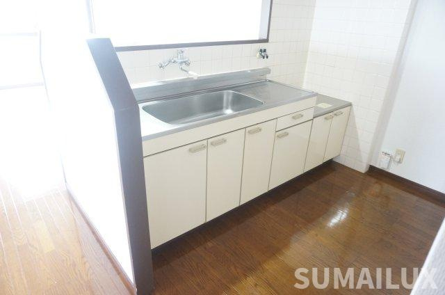 熊本市南区田迎６丁目の賃貸マンションのキッチン