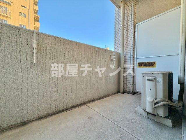 セントラルハイツ明野のバルコニー