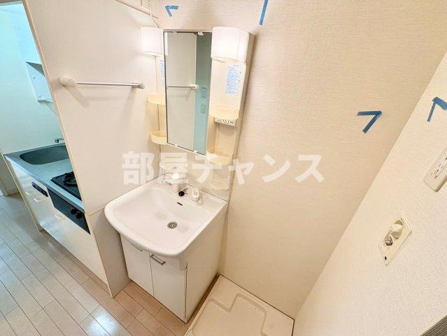 セントラルハイツ明野の洗面所