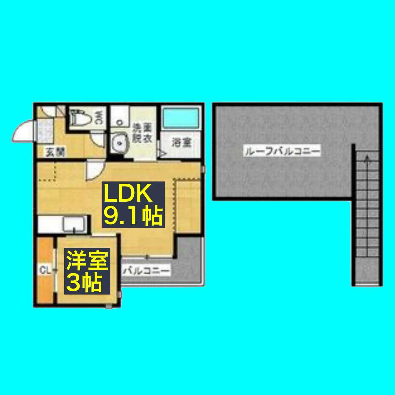 Grandtic Vida Mizuhoの間取り